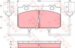 TRW GDB902 Тормозные колодки пер. ALFA 33 (60778283)