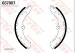 TRW GS7087 комплект тормозных колодок на TOYOTA DYNA c бортовой платформой/ходовая часть (KD_, LY_, TRY2_, K