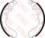 TRW GS8282 комплект тормозных колодок на DAIHATSU CUORE VI (L251, L250_, L260_)