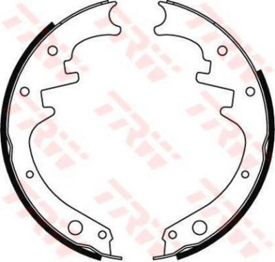 TRW GS8412 комплект тормозных колодок на JEEP CJ5 - CJ8