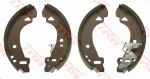 TRW GS8566 комплект тормозных колодок на FIAT UNO (146A/E)