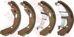 TRW GS8724 Колодки тормозные зад. OPEL Agila//Ignis II 1,0-1,5L 00-> (барабан.) (4706738)