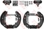 TRW GSK1230 комплект тормозных колодок на PEUGEOT 104