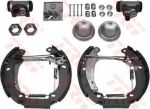 TRW GSK1250 комплект тормозных колодок на PEUGEOT 306 (7B, N3, N5)