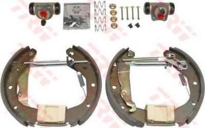 TRW GSK1606 комплект тормозных колодок на OPEL KADETT E Наклонная задняя часть (33_, 34_, 43_, 44_)