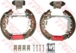 TRW GSK1905 комплект тормозных колодок на TOYOTA CARINA E седан (_T19_)