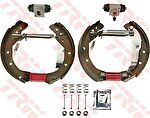 TRW GSK2604 комплект тормозных колодок на OPEL ASTRA H (L48)