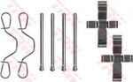 TRW PFK112 комплектующие, колодки дискового тормоза на VW POLO купе (86C, 80)