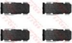 TRW PFK272 комплектующие, колодки дискового тормоза на DAIHATSU CHARADE III (G100, G101, G102)