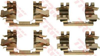 TRW PFK335 Пружины прижимные дисковых колодок к-т.HONDA CIVIC 91-01/JAZZ 02-08 перед. (45012570000)
