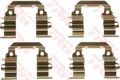 TRW PFK619 комплектующие, колодки дискового тормоза на HYUNDAI i20 (PB, PBT)