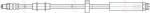 TRW PHB301 Шланг тормозной перед. PSA Boxer/Jumper//Ducato 94-02 (L=490mm/M10x1/M10x1) (480670)