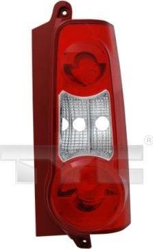 TYC 11-11382-01-2 задний фонарь на PEUGEOT PARTNER фургон