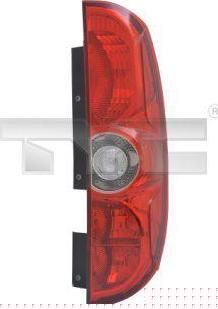TYC 11-11756-11-2 задний фонарь на OPEL COMBO Tour (X12)