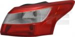 TYC 11-11850-01-2 задний фонарь на FORD FOCUS III