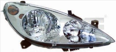 TYC 20-0166-45-2 основная фара на PEUGEOT 307 (3A/C)
