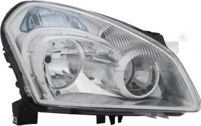 TYC 20-11571-05-2 основная фара на NISSAN QASHQAI / QASHQAI +2 (J10, JJ10)