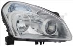 TYC 20-11571-15-2 основная фара на NISSAN QASHQAI / QASHQAI +2 (J10, JJ10)