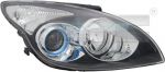 TYC 20-12278-15-2 основная фара на HYUNDAI i30 (FD)