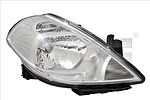TYC 20-12419-05-2 основная фара на NISSAN TIIDA седан (SC11X)