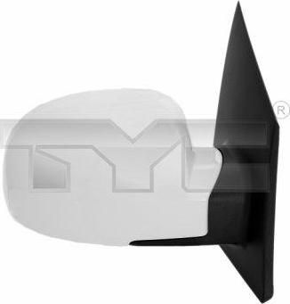 TYC 313-0023 наружное зеркало на HYUNDAI GETZ (TB)