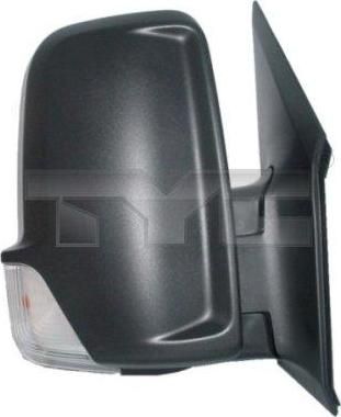 TYC 321-0104 наружное зеркало на MERCEDES-BENZ SPRINTER 5-t c бортовой платформой/ходовая часть (906)