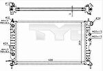 TYC 725-0004-R радиатор, охлаждение двигателя на OPEL VECTRA B универсал (31_)