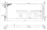TYC 725-0019-R радиатор, охлаждение двигателя на FORD SCORPIO I (GAE, GGE)