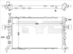 TYC 725-0040-R радиатор, охлаждение двигателя на OPEL ASTRA G универсал (F35_)