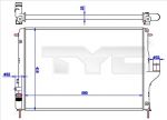 TYC 728-0056-R радиатор, охлаждение двигателя на DACIA LOGAN (LS_)
