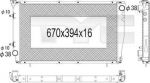 TYC 734-1006 радиатор, охлаждение двигателя на SUBARU LEGACY III универсал (BE, BH)