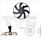 TYC 831-0003 вентилятор, охлаждение двигателя на VW POLO CLASSIC (6KV2)