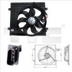 TYC 832-0002 вентилятор, охлаждение двигателя на SKODA FABIA Combi (6Y5)