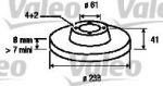 Valeo 186228 тормозной диск на RENAULT SUPER 5 (B/C40_)