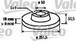Valeo 186290 тормозной диск на ALFA ROMEO 164 (164)