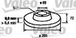 Valeo 186528 тормозной диск на VOLVO C70 I купе