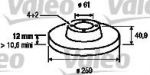 Valeo 186802 тормозной диск на RENAULT TWINGO II (CN0_)