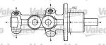Valeo 402232 главный тормозной цилиндр на RENAULT CLIO I (B/C57_, 5/357_)