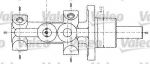 Valeo 402298 главный тормозной цилиндр на RENAULT MEGANE I (BA0/1_)