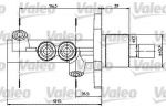 Valeo 402314 главный тормозной цилиндр на FORD FIESTA IV (JA_, JB_)