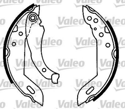 Valeo 553716 комплект тормозных колодок на PEUGEOT 309 II (3C, 3A)