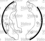 Valeo 553760 комплект тормозных колодок на HONDA CIVIC VI Hatchback (EJ, EK)