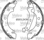 Valeo 554638 комплект тормозных колодок на RENAULT KANGOO (KC0/1_)