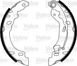 Valeo 554850 комплект тормозных колодок на FIAT PANDA (169)
