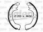 Valeo 562683 комплект тормозных колодок на TOYOTA STARLET универсал (KP6_)