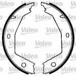 Valeo 562739 комплект тормозных колодок, стояночная тормозная с на FIAT ULYSSE (220)