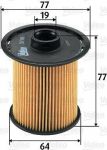 Valeo 587916 топливный фильтр на RENAULT CLIO II (BB0/1/2_, CB0/1/2_)