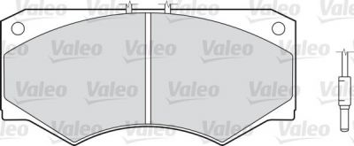 Valeo 598139 комплект тормозных колодок, дисковый тормоз на IVECO DAILY I фургон/универсал