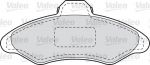 VALEO Колодки тормозные дисковые передние FORD ESCORT 90-00 (1015598, 598172)