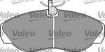 VALEO Колодки тормозные перед, CITROEN JUMPER/FIAT DUCATO/PEUGEOT BOXER 98-02 перед (425455, 598429)